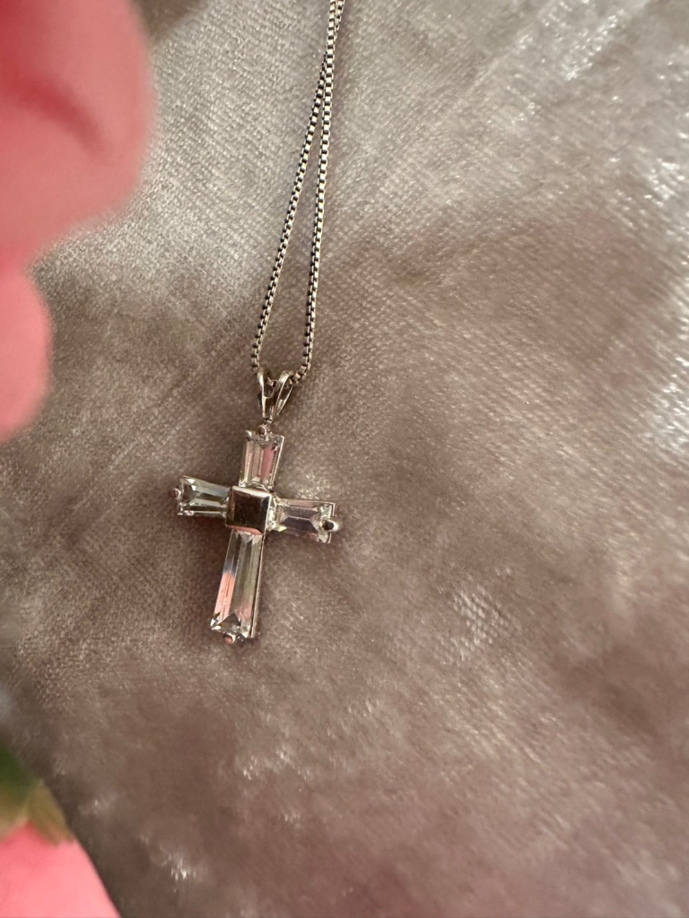 Made in Italy Cubic Zirconia Cross